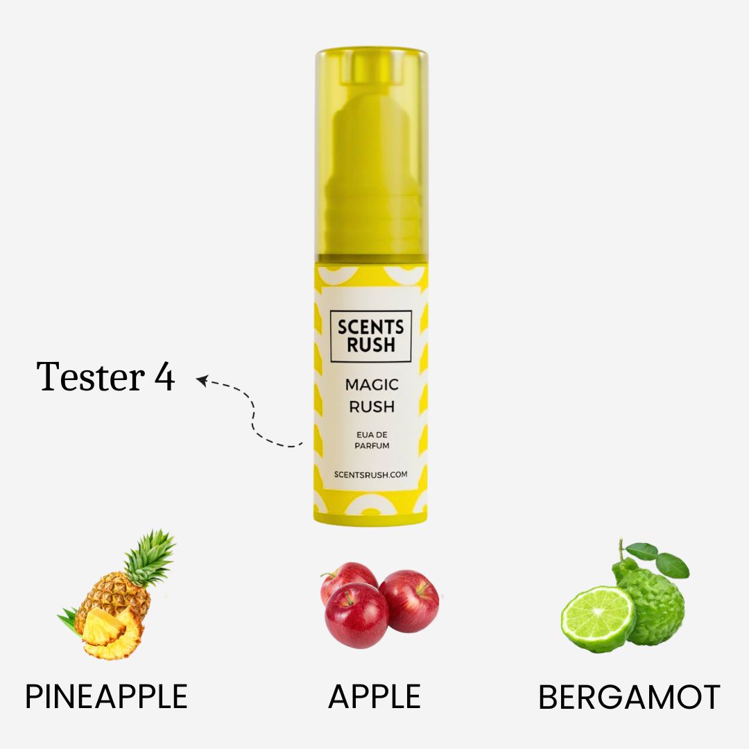 Free 4 Perfume Testers Pack