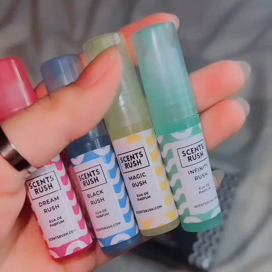 4 Mini Roll On Perfumes